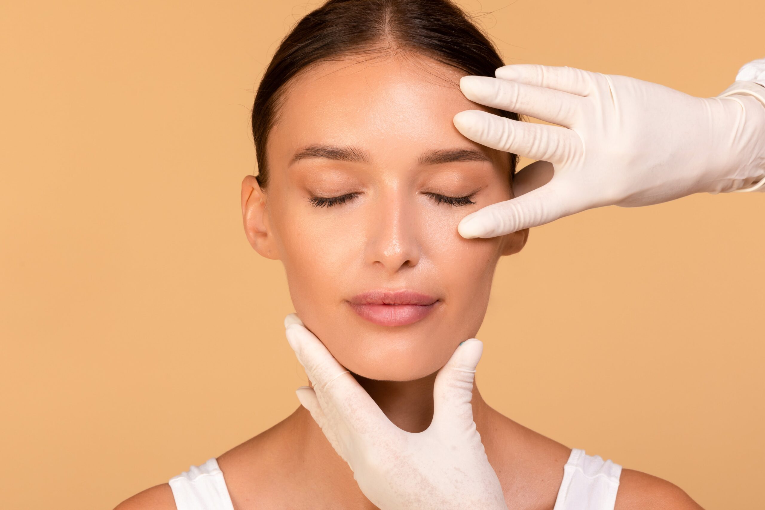 Combining Blepharoplasty with Facial Rejuvenation Treatments 1 Woman after eyelid surgery and facial rejuvenation with natural looking results